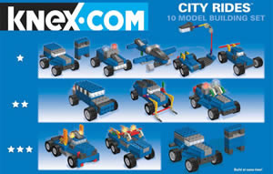 K'NEX City Rides 10-model building set