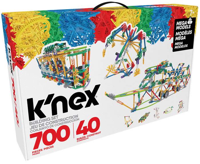 Box image for K'NEX Classics - Mega Models 40-model Building Set