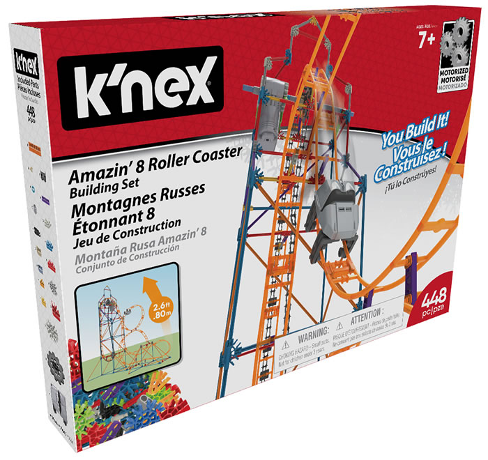 Box image for K'NEX Amazin' 8 Roller Coaster