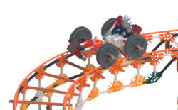 knex roller coaster car